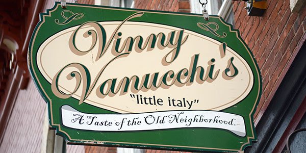 vinny vanucchi's sign